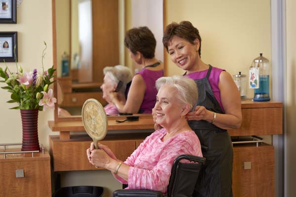 Professional Salon at Extended Care