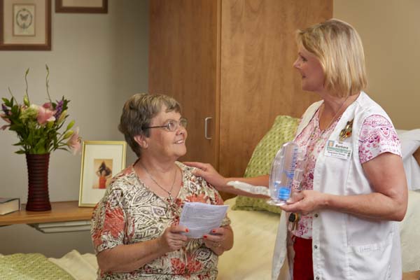 Patient in Relaxation Therapy