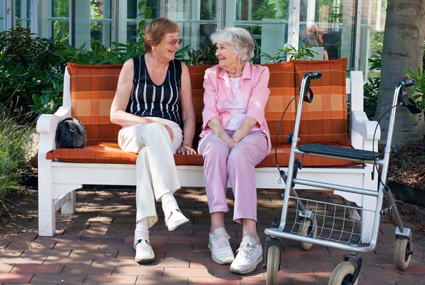 Patients on a Park Bench